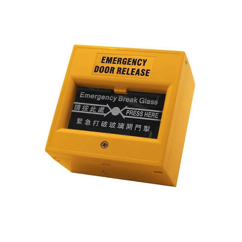 Emergency Door Release Switches Glass Break Alarm Button Fire Alarm swtich Break Glass Exit Release Button Control Access System