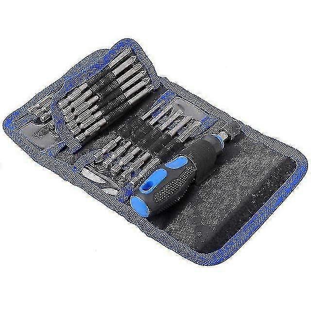 24 In 1 Extended Screwdriver Bit Set Cr-v 1/4" Multi-function Phillips Hex Torx Electric Screwdriver