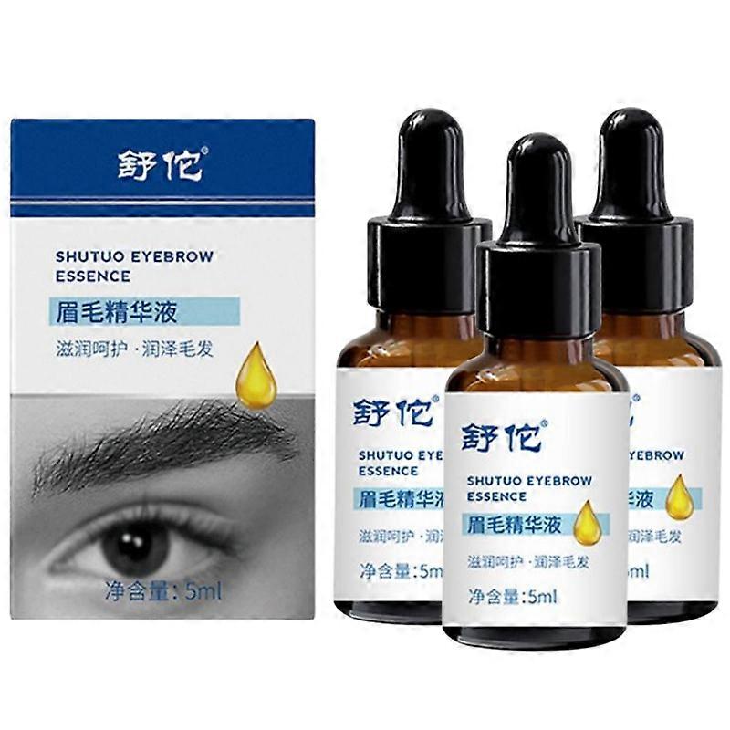 1/2/3 قطعة طويلة الأمد سريعة الرموش نمو الزيت العطري سميك أطول محسن مغذي الرموش الحاجب سائل نمو الشعر