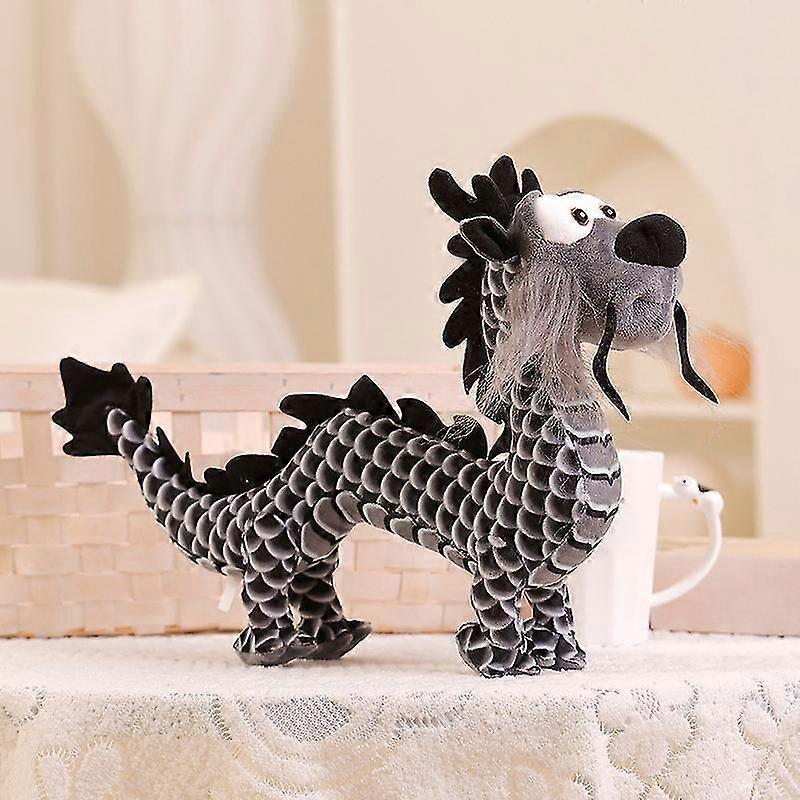 Drachenmaskottchen Plüschtiersimulation Chinesischer Drache Plus Puppe Kindergeschenk