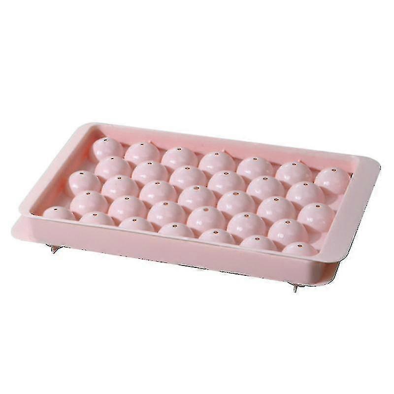 Ice Cube Tray With Lid And Bin,round Ice Cube,-