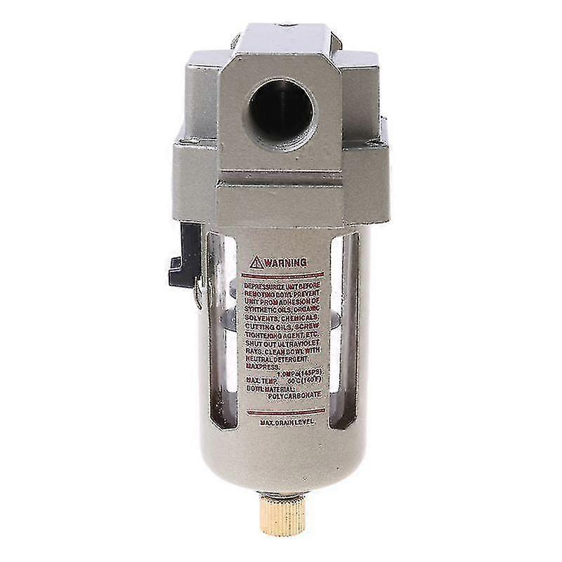 Af3000-03 Luftfilter 3/8" Luftkompressor Inline Drain Filter Luftkälla Rening Vatten FuktLåsavskiljare Enhet