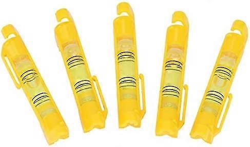 String Line level Bubble String Spirit Leveler 5pcs with Molded Hooks Mini Pocket for Bricklaying Plumbing