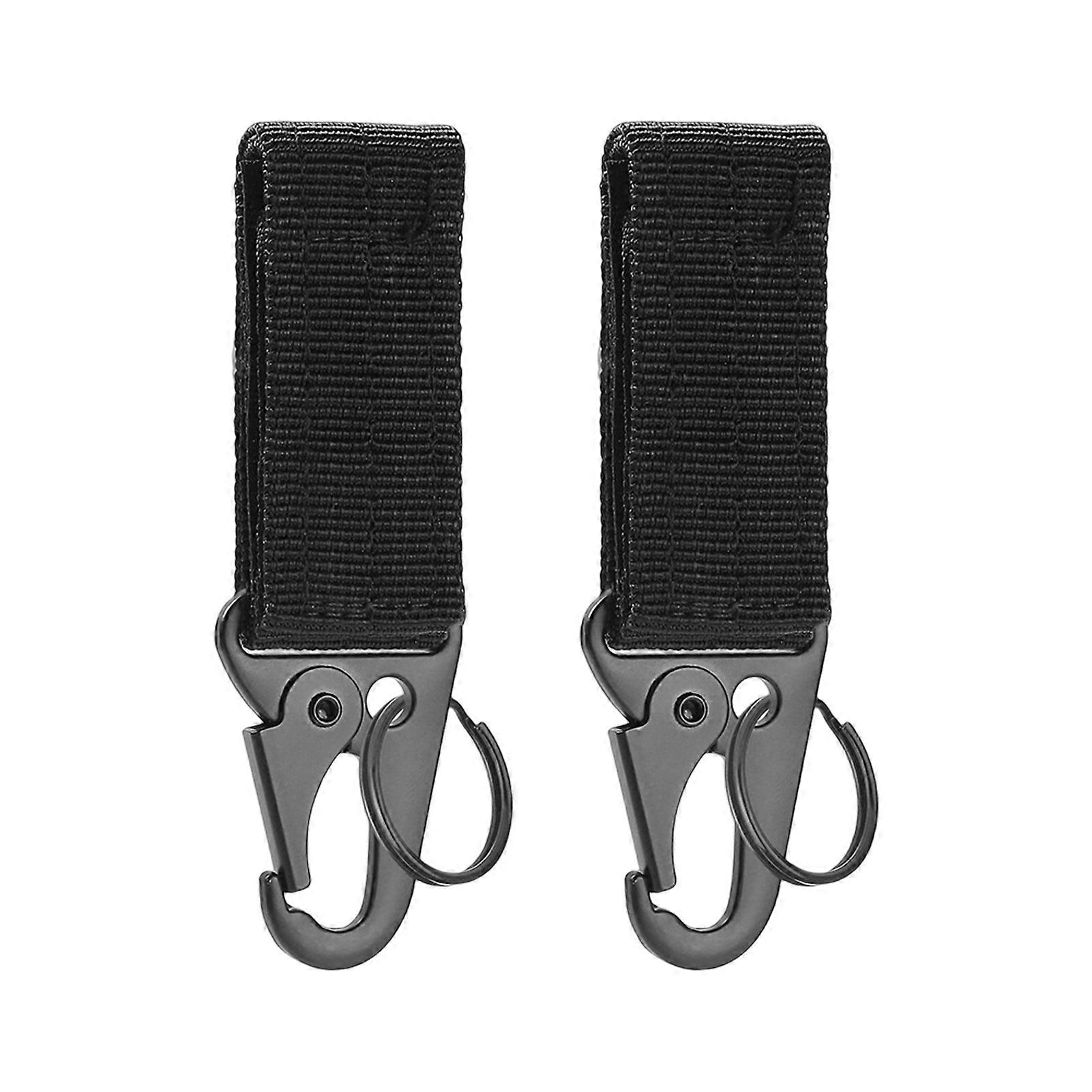 Kaesi 2Pcs Backpack Buckles Precision Alignment Storage Items Strong Load-bearing Triangle Webbing Hawkbill Belt Buckles for Outdoor