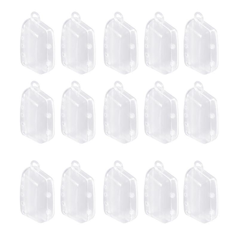 25pcs Toothbrush Head Covers Travel Dustproof Brush Head Protective Holders