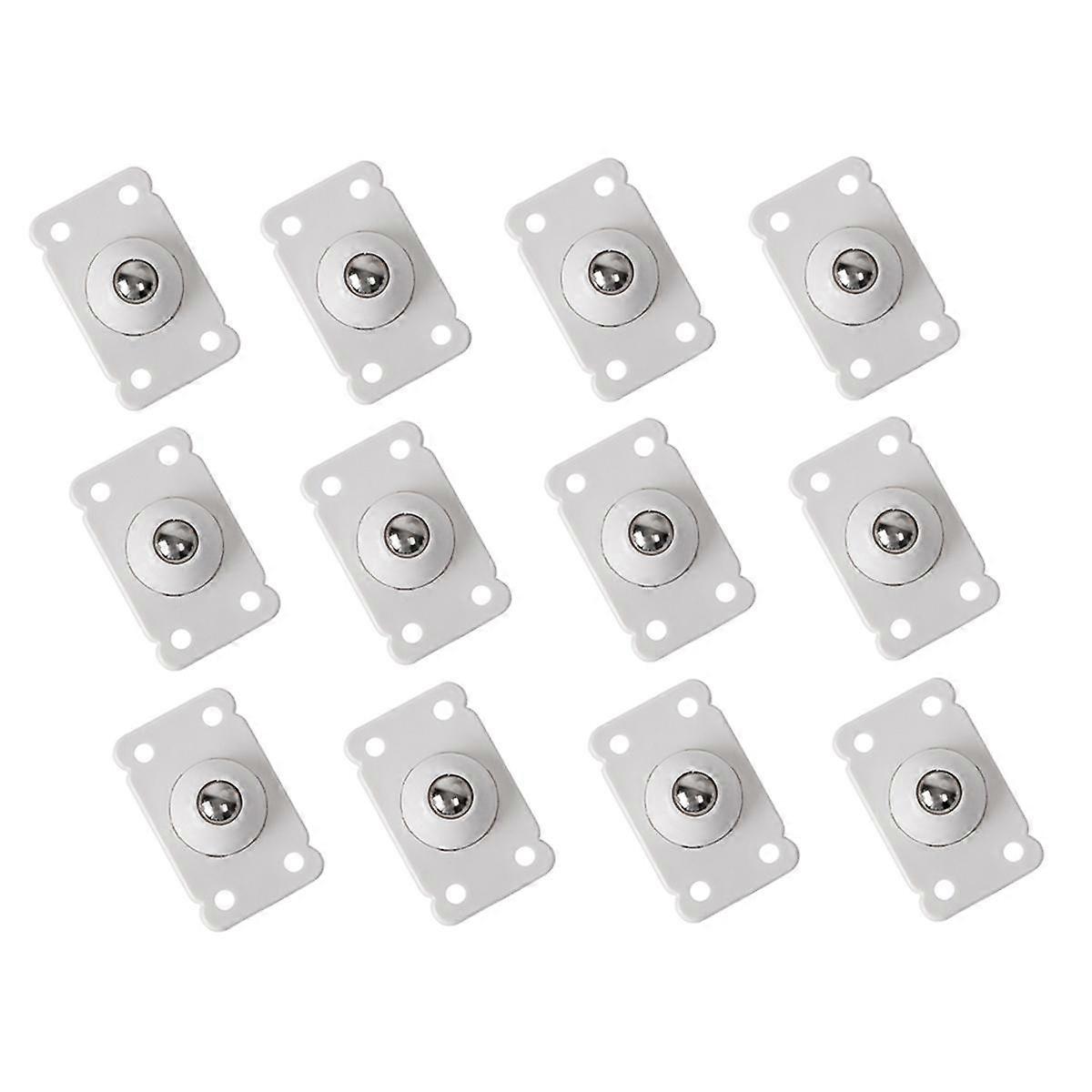 Stickable Universal Pulley Rack Roller Trash Bin Wheel Universal Wheel At the Bottom of Bed Bottom Storage Box