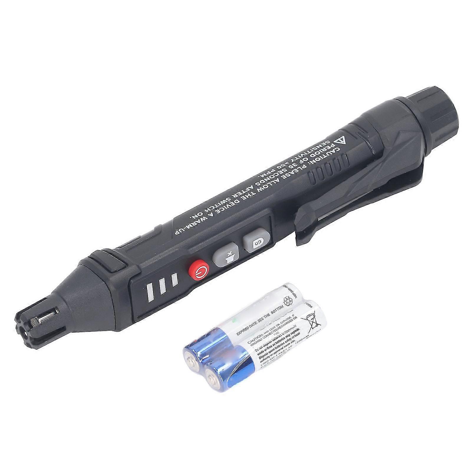 Halogen Gas Detector 501000ppm Sound Light Alarm Air Conditioning Refrigerant Freon Leakage Tester