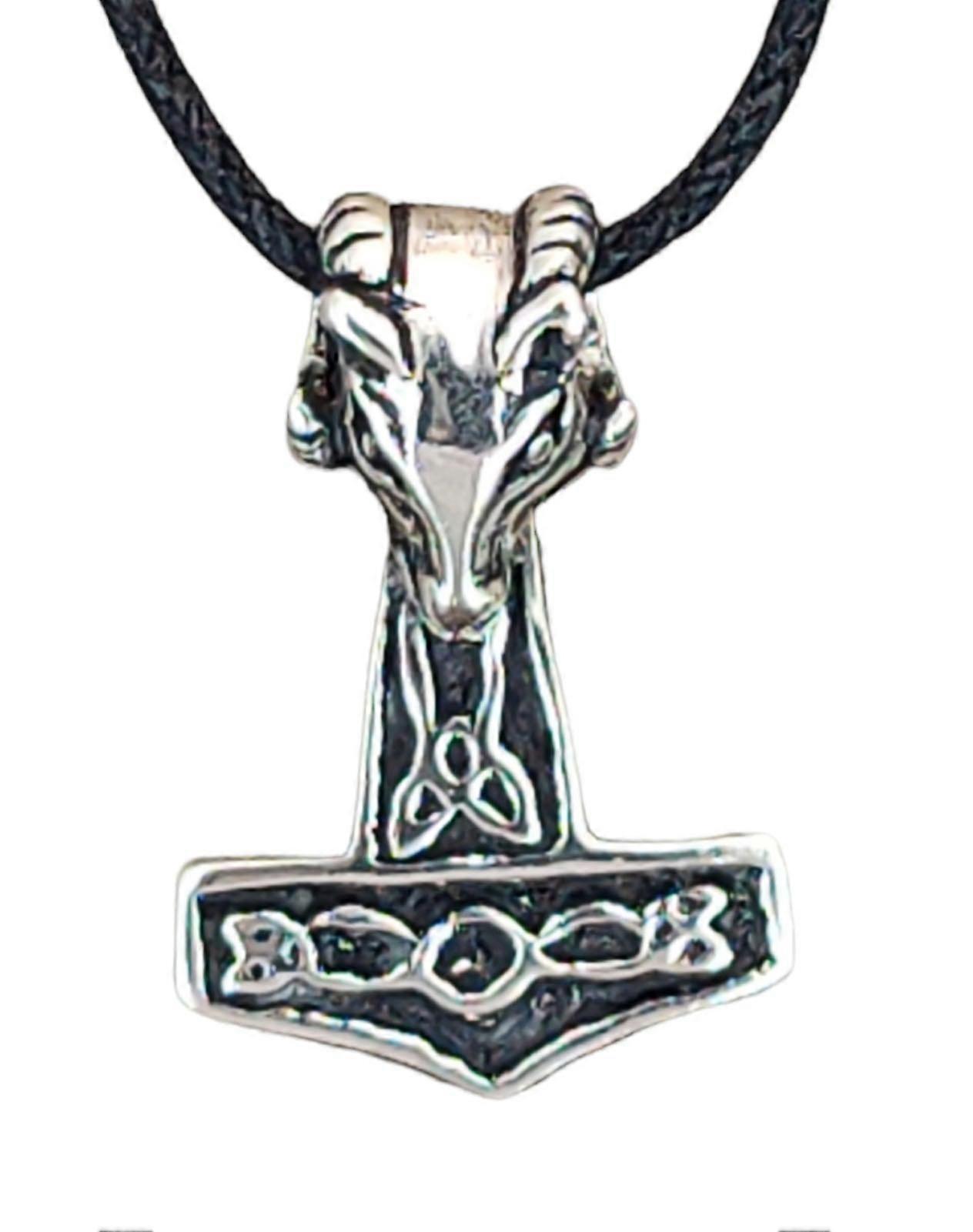 Thor's Hammer 67 with Basket Chain - Silver