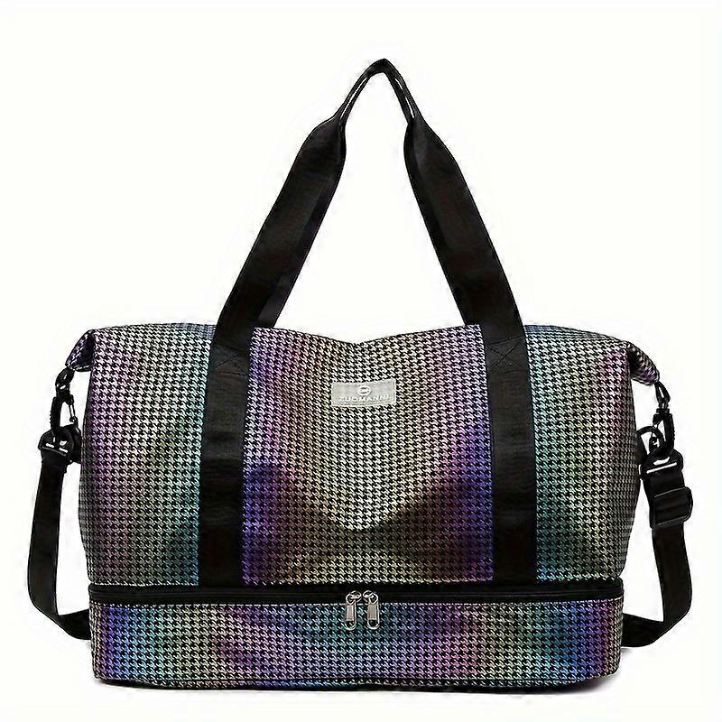 Fitness bag small fresh casual and versatile with travel bag fashionable rendering dry and wet separation