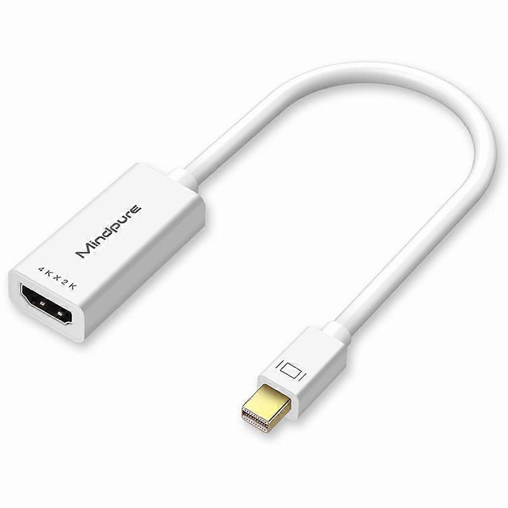 MINDPURE AD007 Plug and Play 4K 30Hz Video Output Mini DP to HD Male to Female Adapter Cable