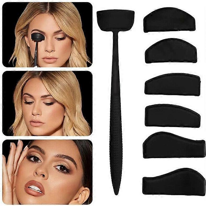 Crease Line Kit Oogschaduw Applicator Siliconen Oogschaduw Stempel Vouw Tools