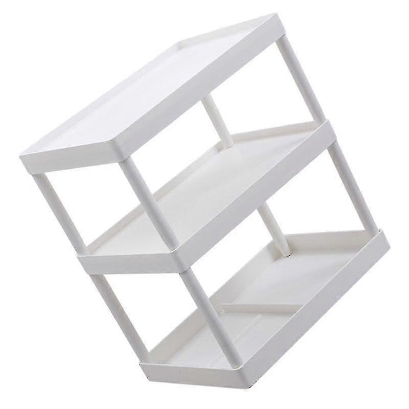 Multi-layer Table Top Organizer, 1 Piece, White