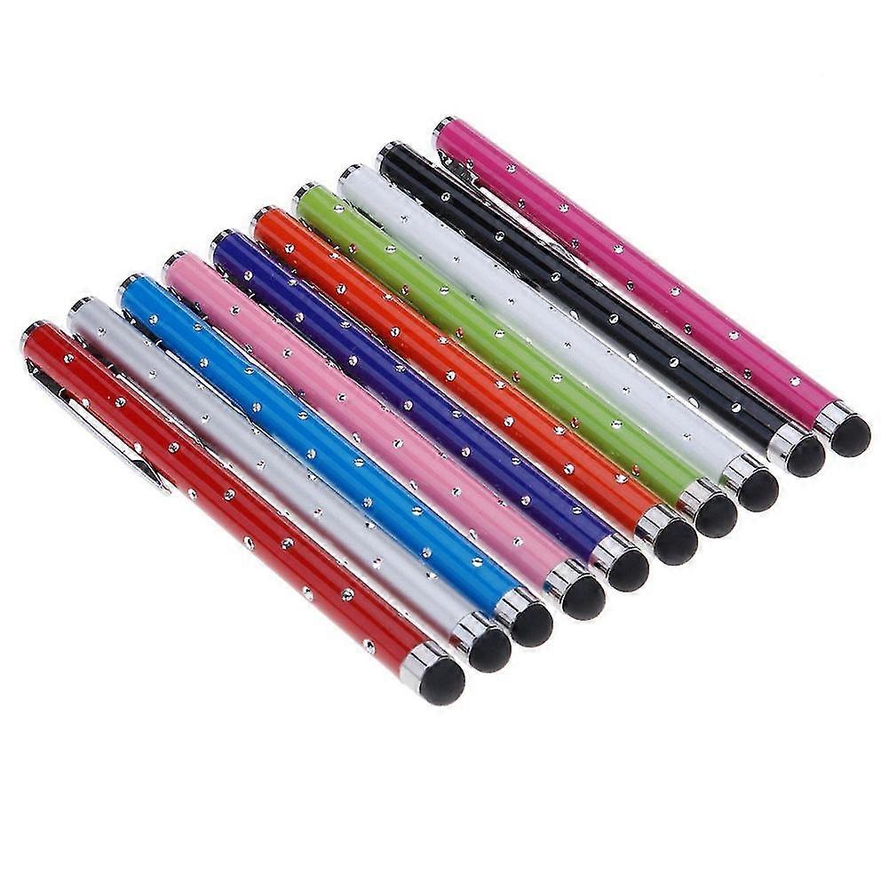 10pcs Universal Capacitive Touch Screen Pen Drawing Stylus Compatible Tablet Smartphone Zekai