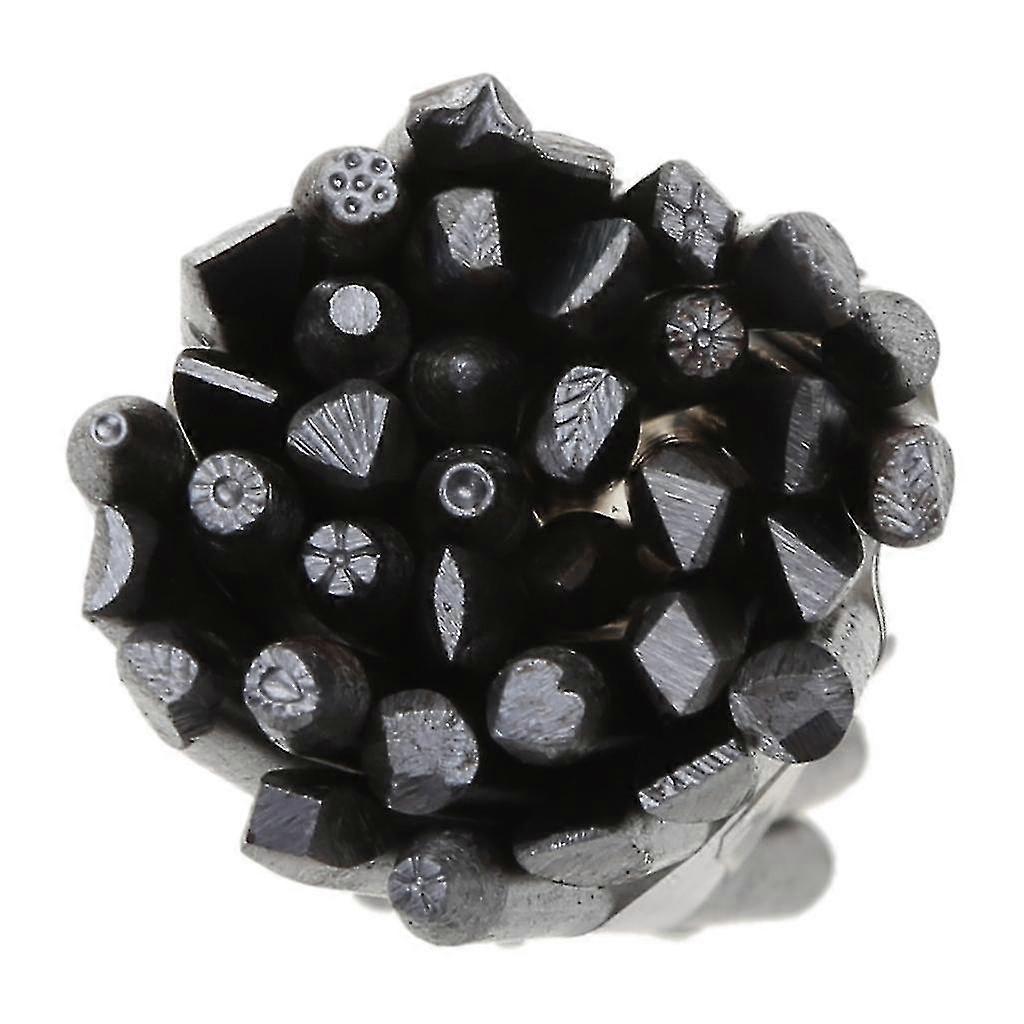 36 Pcs/set Jewelry Stamp Punch Anvil Chisel Equipment For Processing