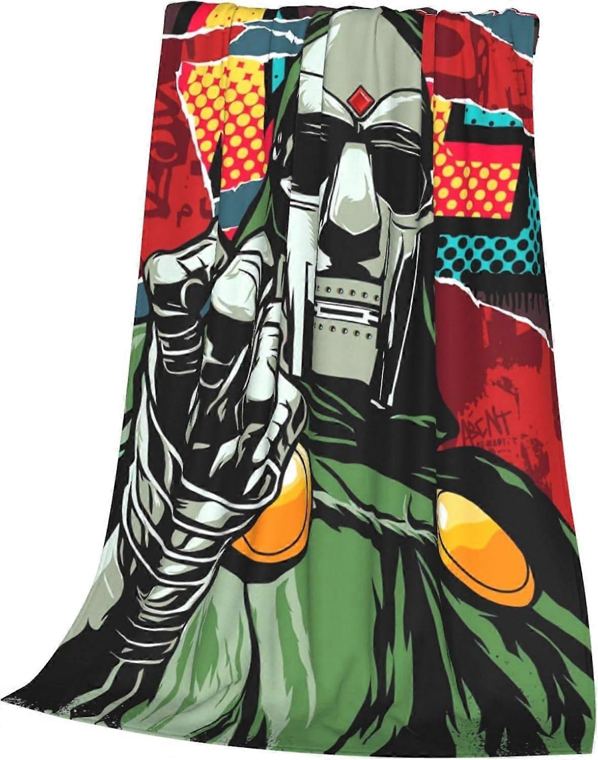 MF الموسيقى الموت بطانية فائقة النعومة الفانيلا رمي بطانية دافئة مريحة الصوف البطانيات لأريكة السرير غرفة المعيشة النوم