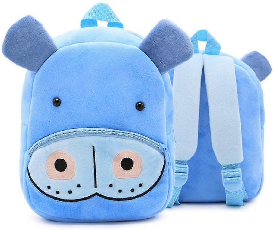 Hippo Children Preschool Plush Backpack
