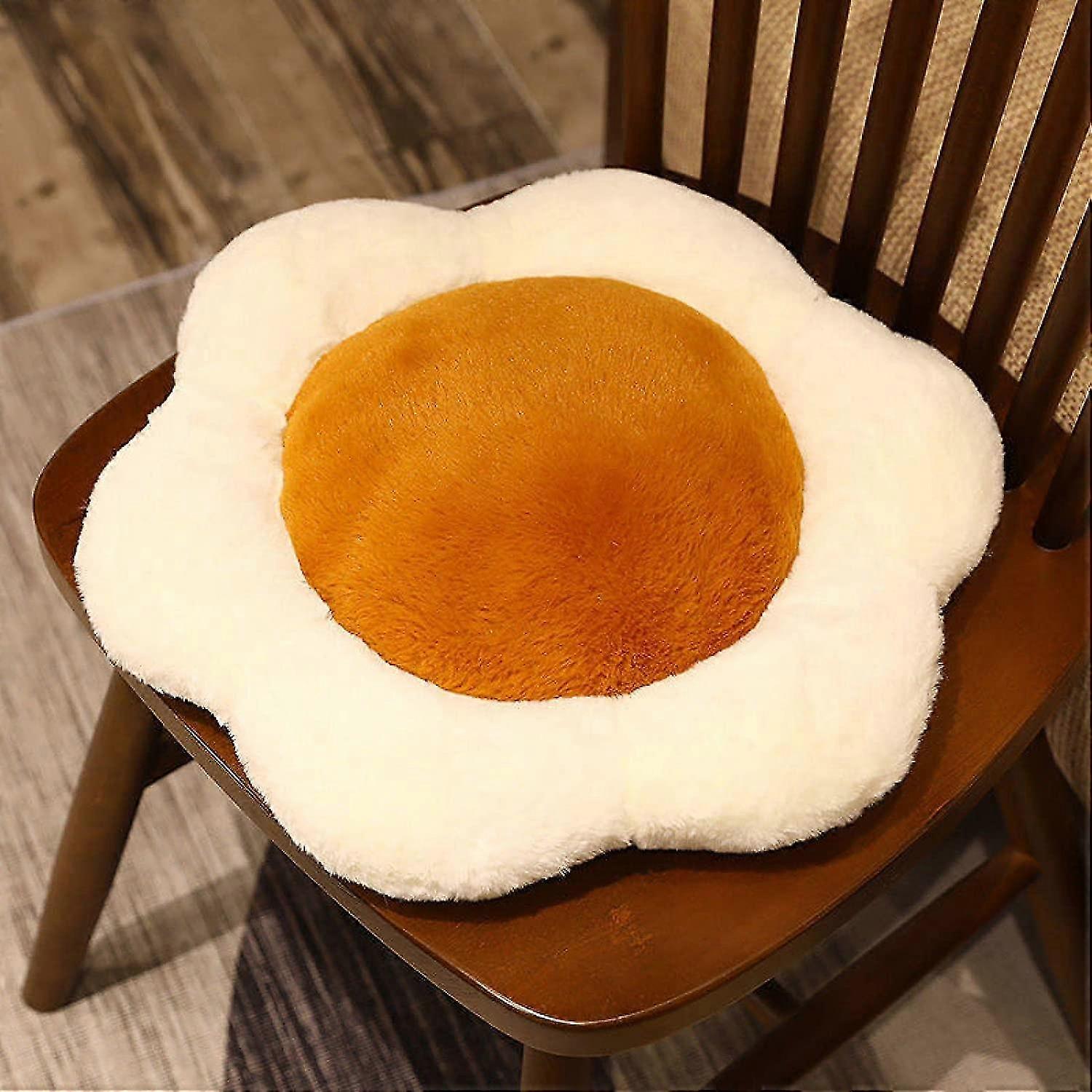 Egg Flower Pillow Flower Cushion For Poached Egg Home Sofa Floating Window Removable And Washable Cushion Lounging Comfy Pillow 06