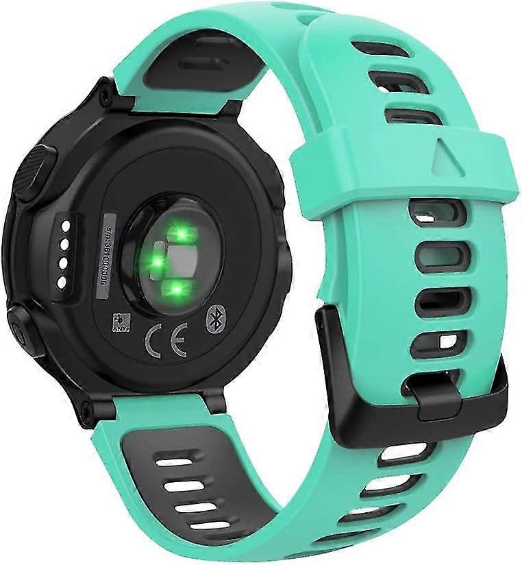 Soft Silicone Adjustable Replacement Band Compatible With Garmin Forerunner 735xt/220/230/235/235 Lite/620/630 Smart Watch