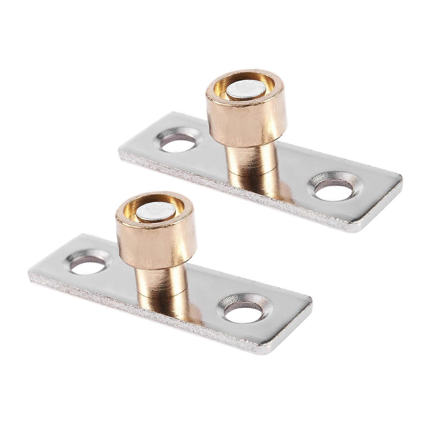 12mm 直径木制推拉门导轨金属定位器挡块 2pcs