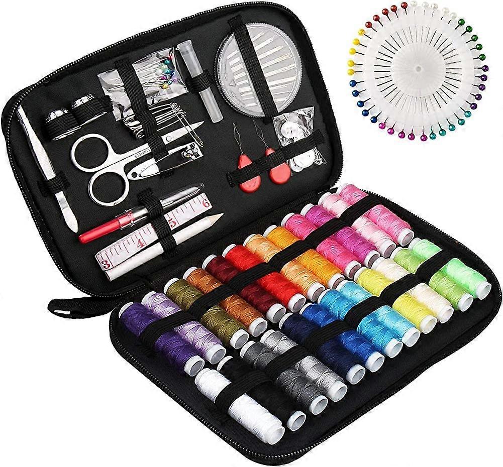 Complete Sewing Kit 130 pcs with Box, Sewing Sets and Kits, with Sewing