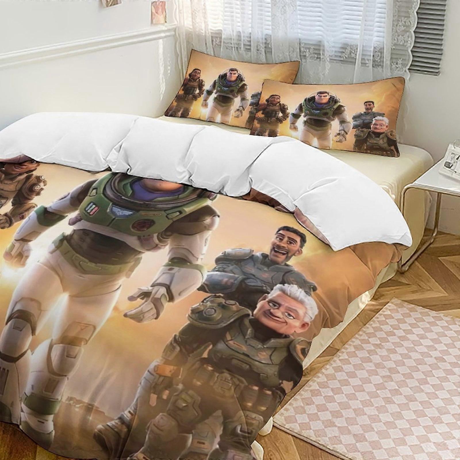 Bedding set WY501 Toy StoryCartoon Collection 3-Piece Comforter Set, Personalized Bedding Decor for Kids And Teens  Bed Sheets ZA501