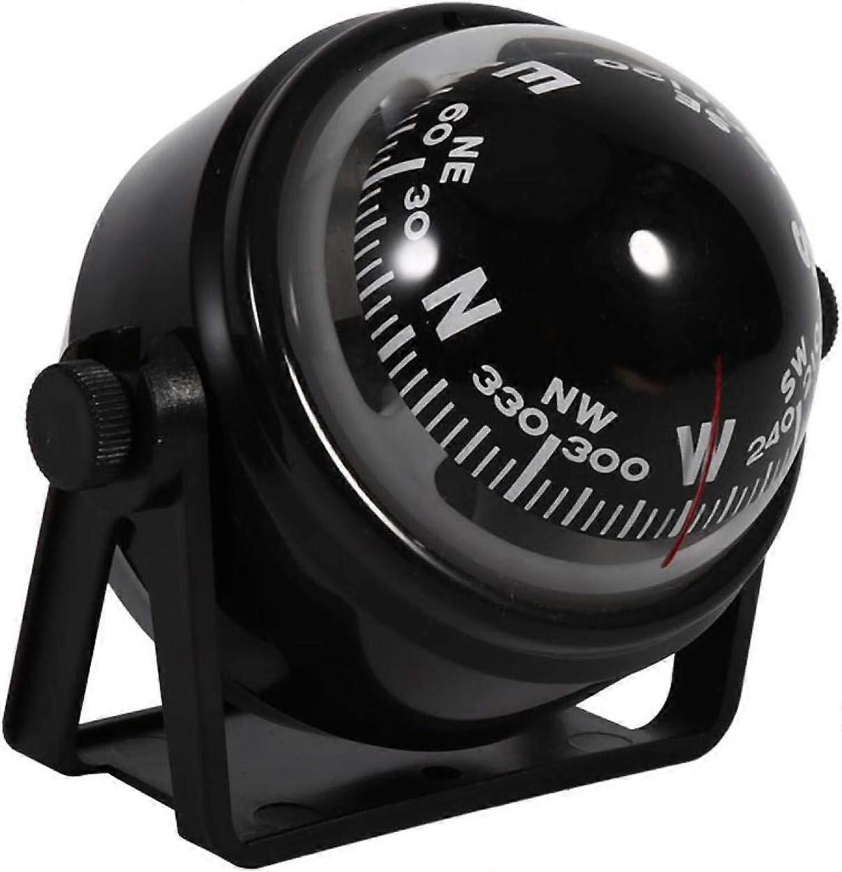 Multifunction Digital Compass for Boat, Caravan, Truck (Black)