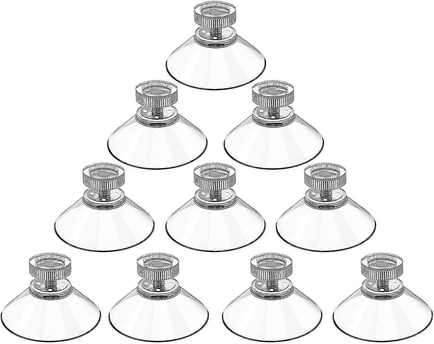 Suction Cups with Thread with Knurled Nuts Transparent, Kitchen Suction Cups Fixture