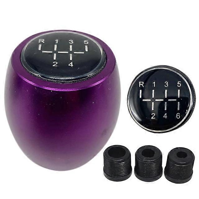 5 6 Speed Car Aluminium Gear Shift Knob Short For Cruze Subaru Reverse Lift Knob