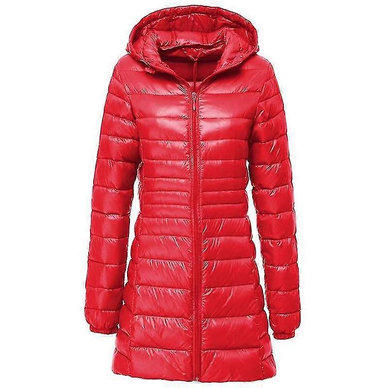 Winter- Padded Hooded, Duck Down, Long Jacket