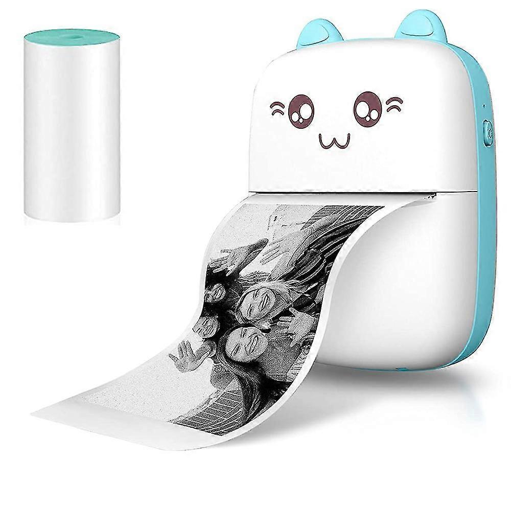 Portable Photo Printer For Smartphone Wireless Printer Support Android & Ios Receipt Thermal Printer For Craft