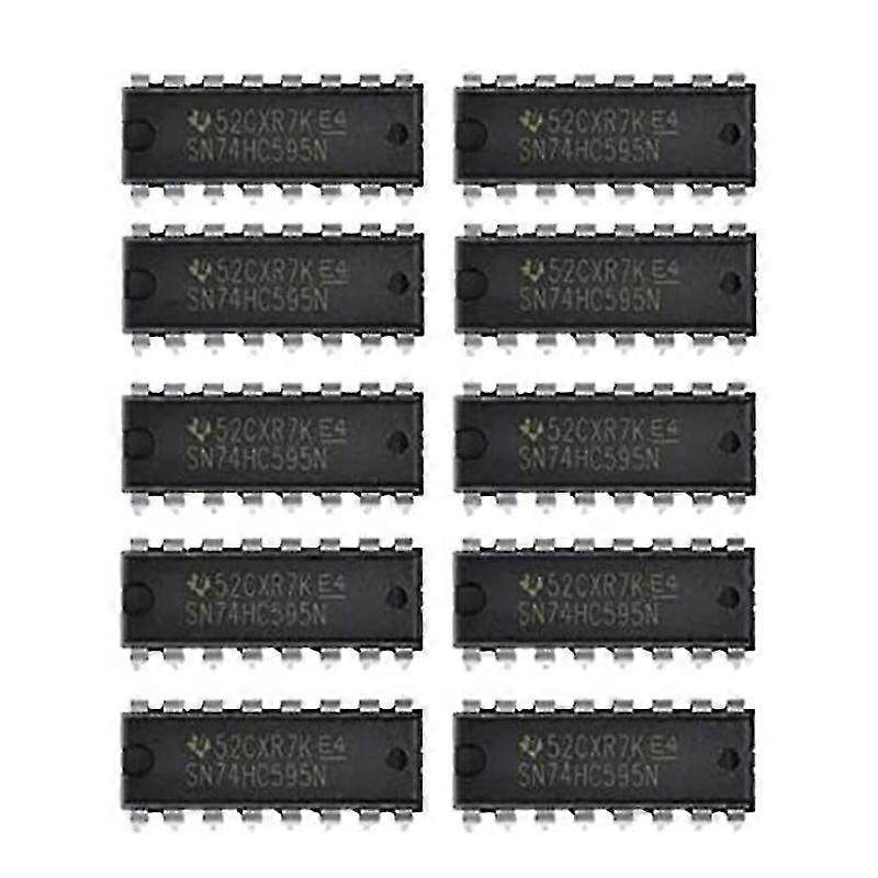10PCS IC 74HC595 74HC595N SN74HC595N DIP-16 Logic-Shift Register