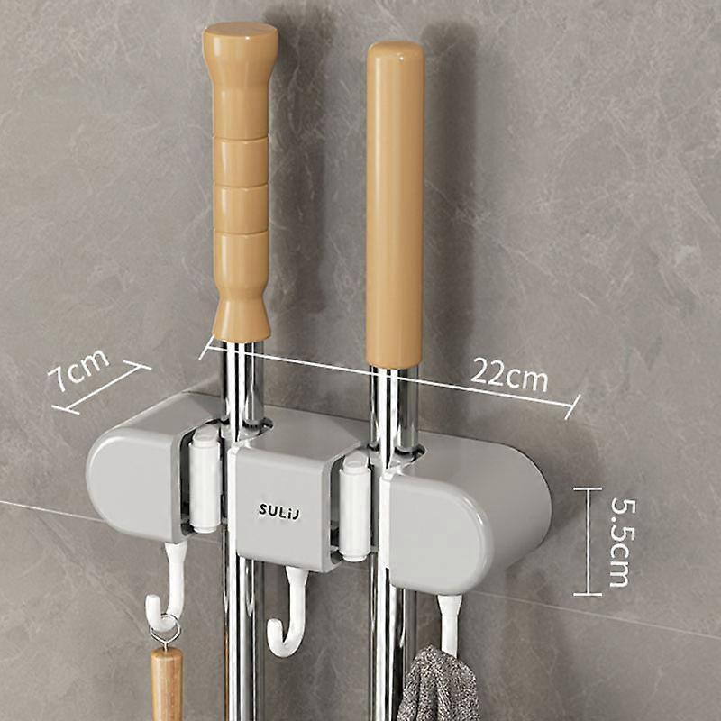 Seinäkiinnitysmopin järjestäjän pidike Luudankoukku Ei porausta Itseliimautuva säilytyskoukku Monitoimipidike Kylpyhuonetarvikkeet