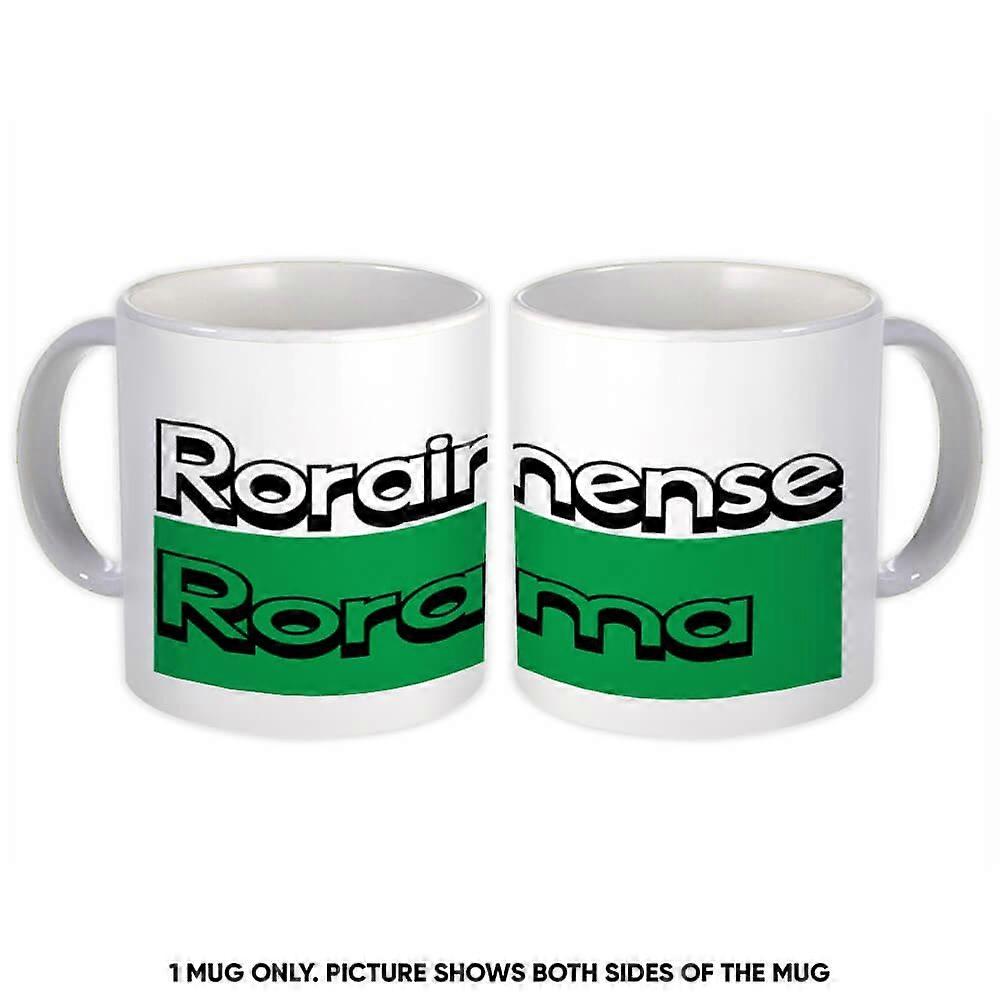 Gift Mug: Roraimense Roraima Rectangle