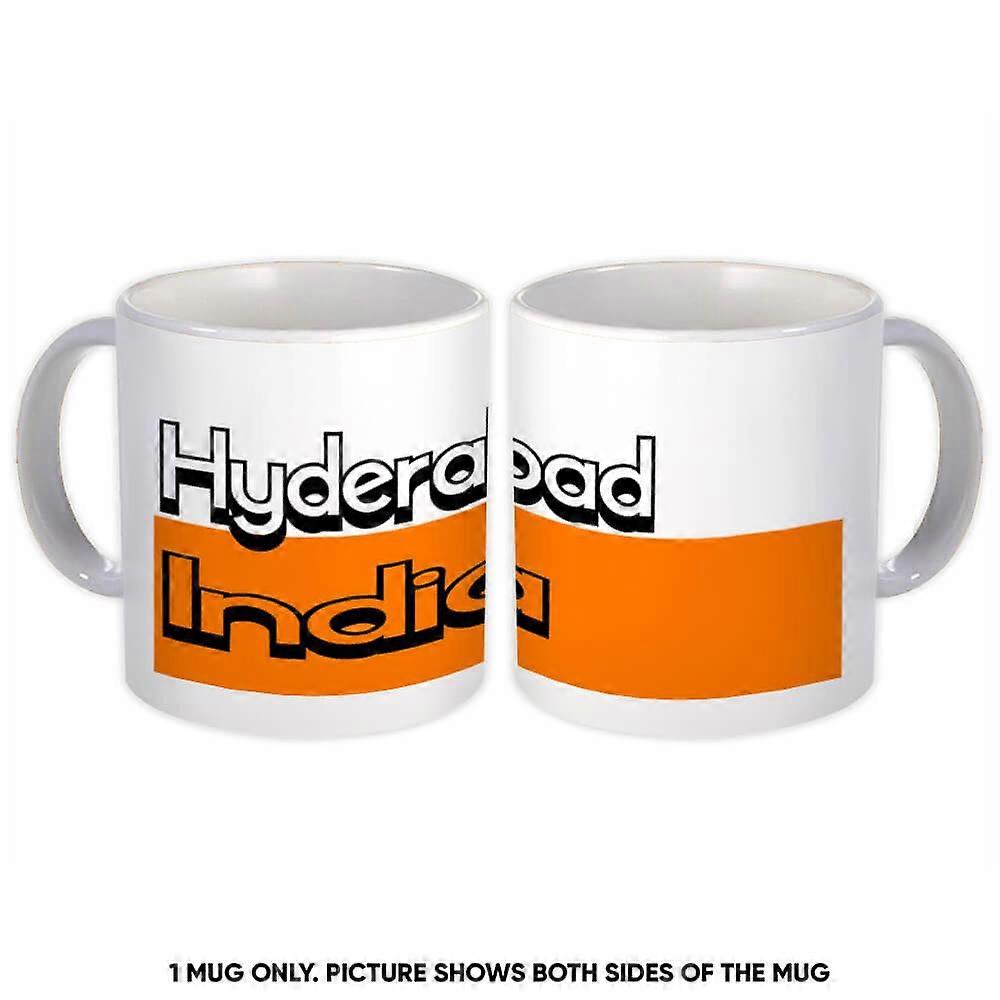 Tasse cadeau : Hyderabad India Rectangle