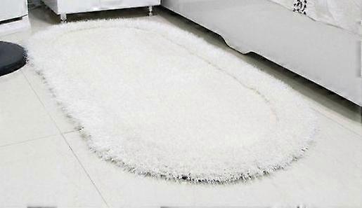 Elastisk siden oval matta vardagsrum sovrum matta golvmatta