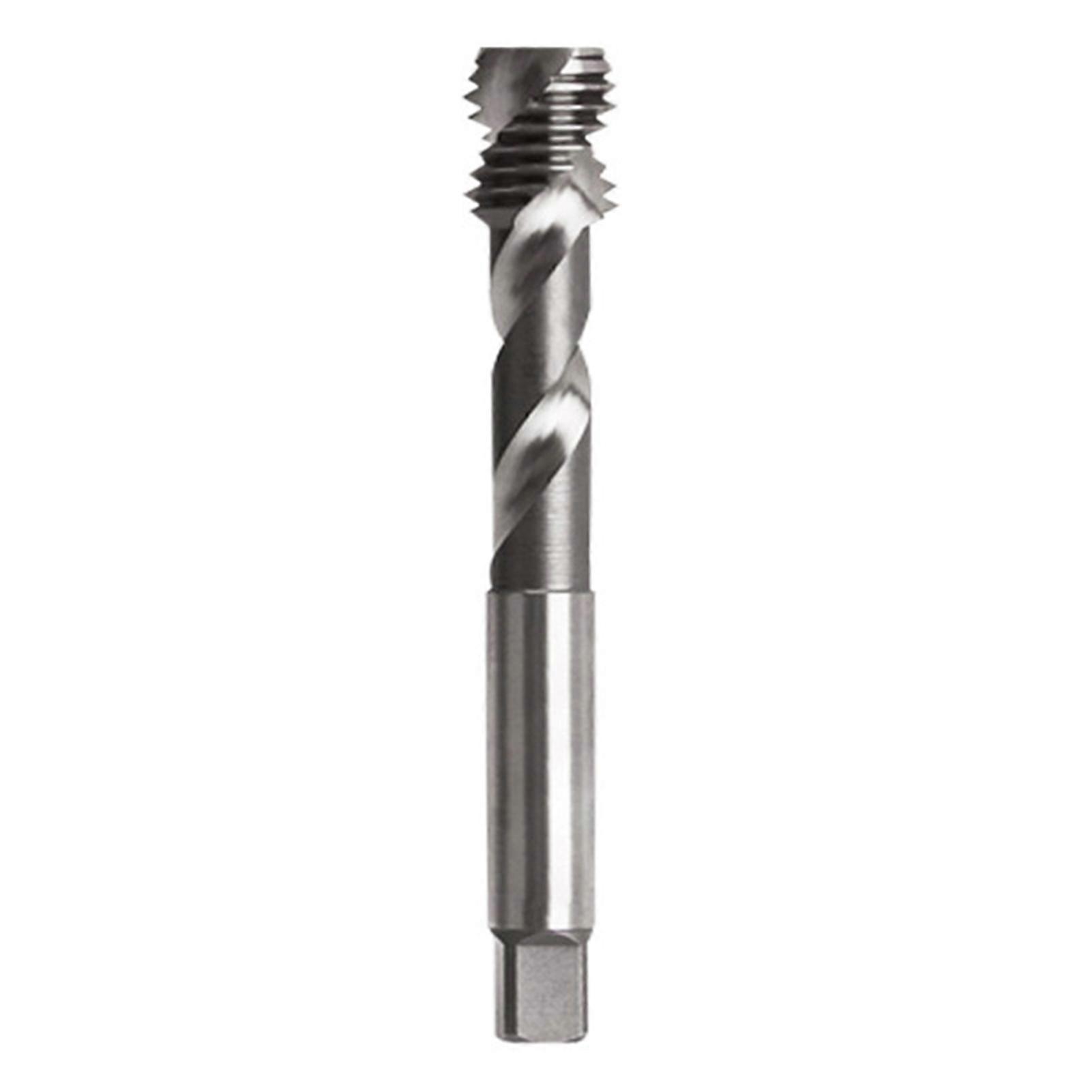 M2 / M3 / M4 / M5 / M6 / M8 / M10 / M12 Taraud en spirale Perçage lisse et tranchant Mèche taraudeuse multifonctionnelle multifonctionnelle de résistance supérieure pour le traitement de l’aluminium Mengxi