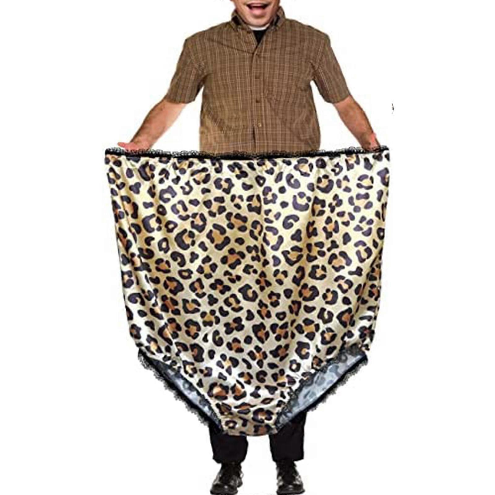 Big Undies Gag ajándék Vicces Nagy fehérnemű Mama Undies Plus Size Nagyi Bugyi Fehér elefánt vicc ajándék nőknek Férfiak