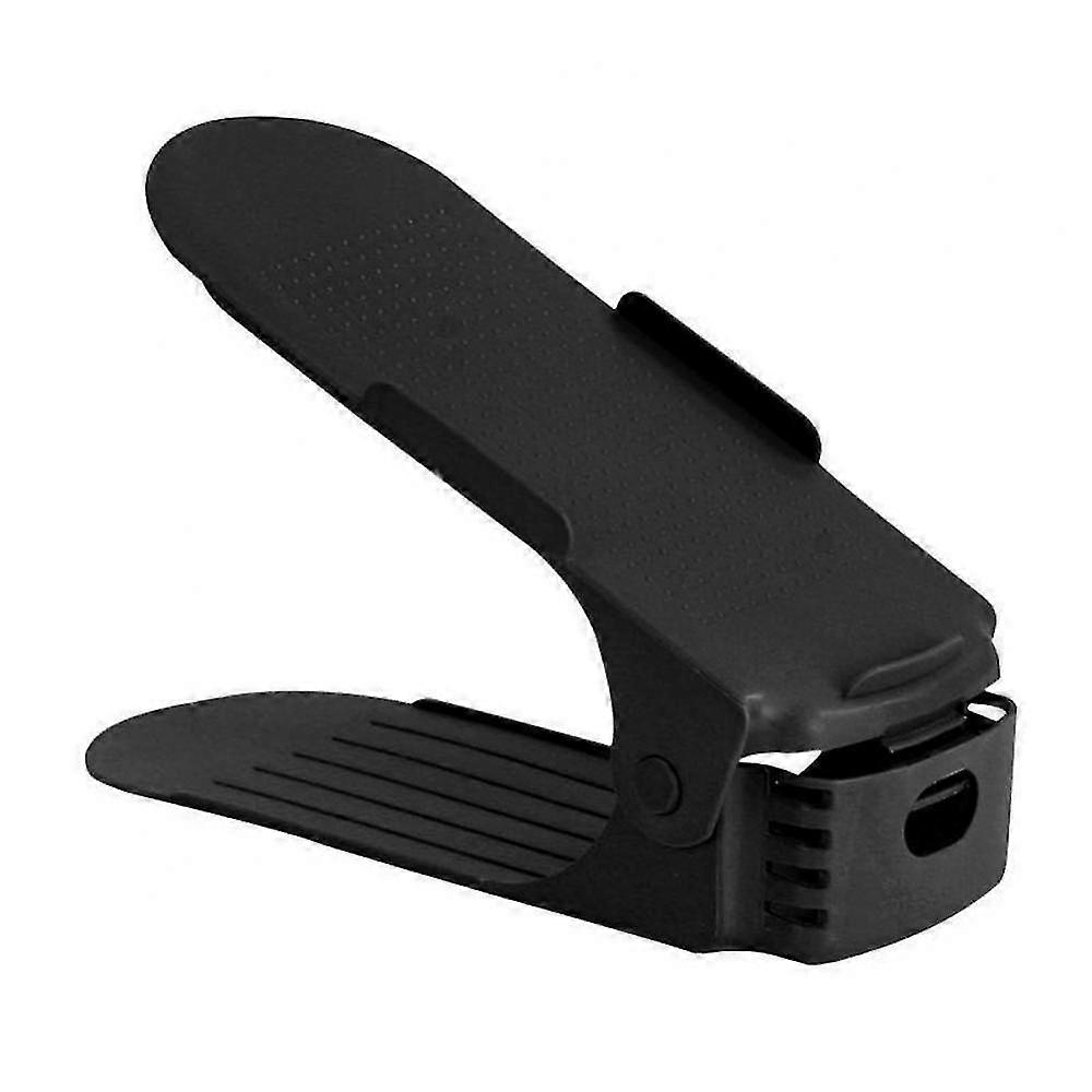 Doublelayer Adjustable Simple Shoe Bracket Dustproof Storage Shoe Rack Home Accessories