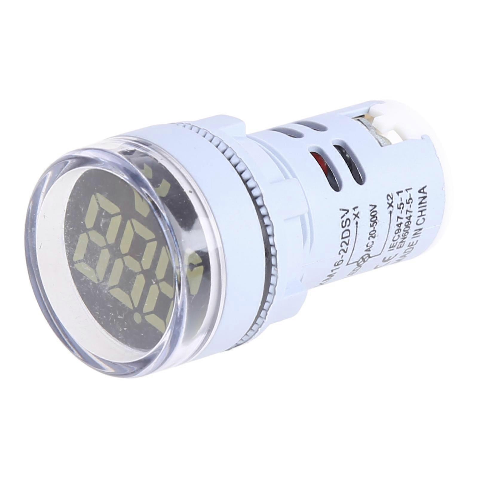  LED Display Voltmeter LED Digital Voltage Tester Single Display Panel Voltmeter