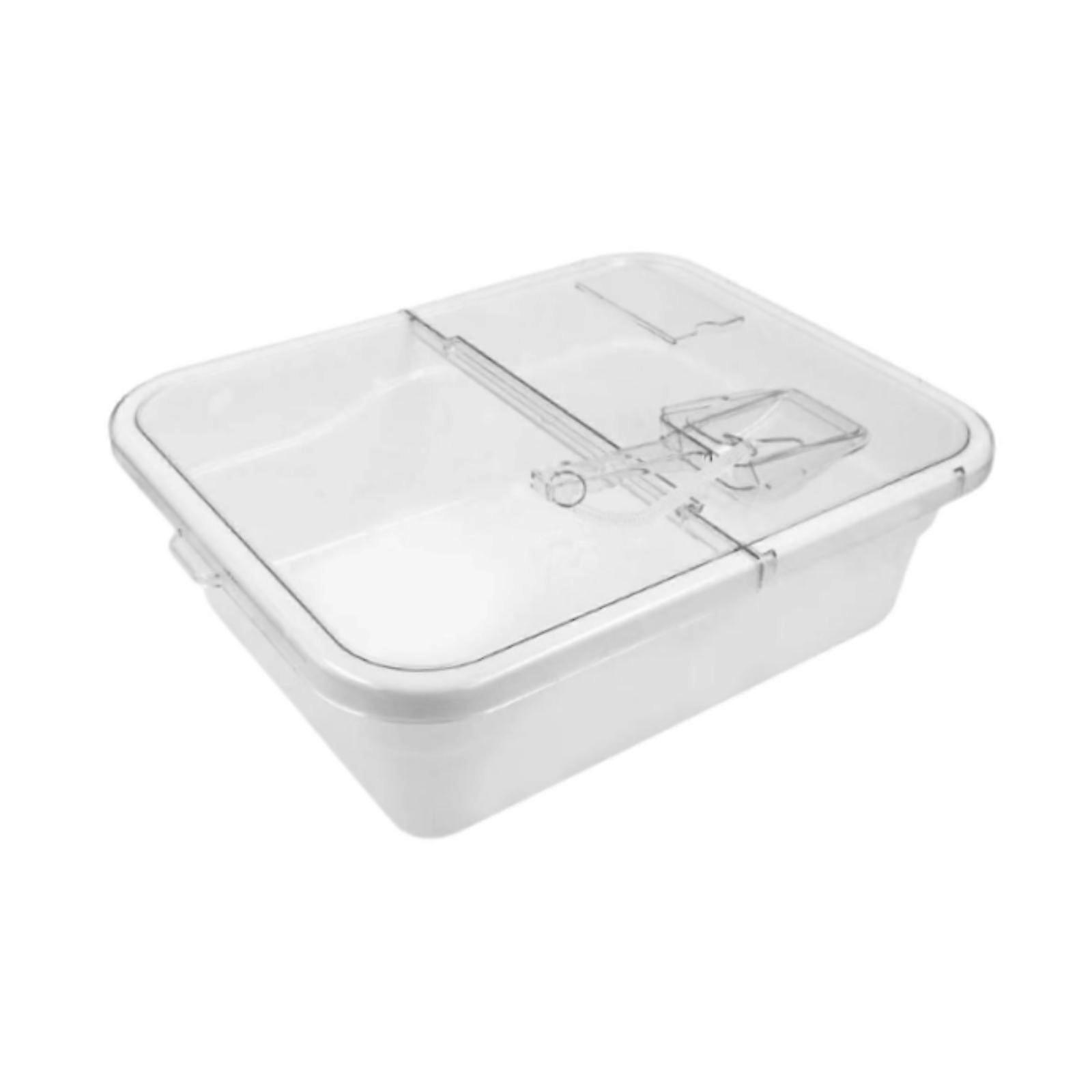 صندوق عرض منظم الوجبات الخفيفة للمطبخ التجاري المنزلي كونترتوب غطاء شفاف 13.19x10.24x4.21 بوصة