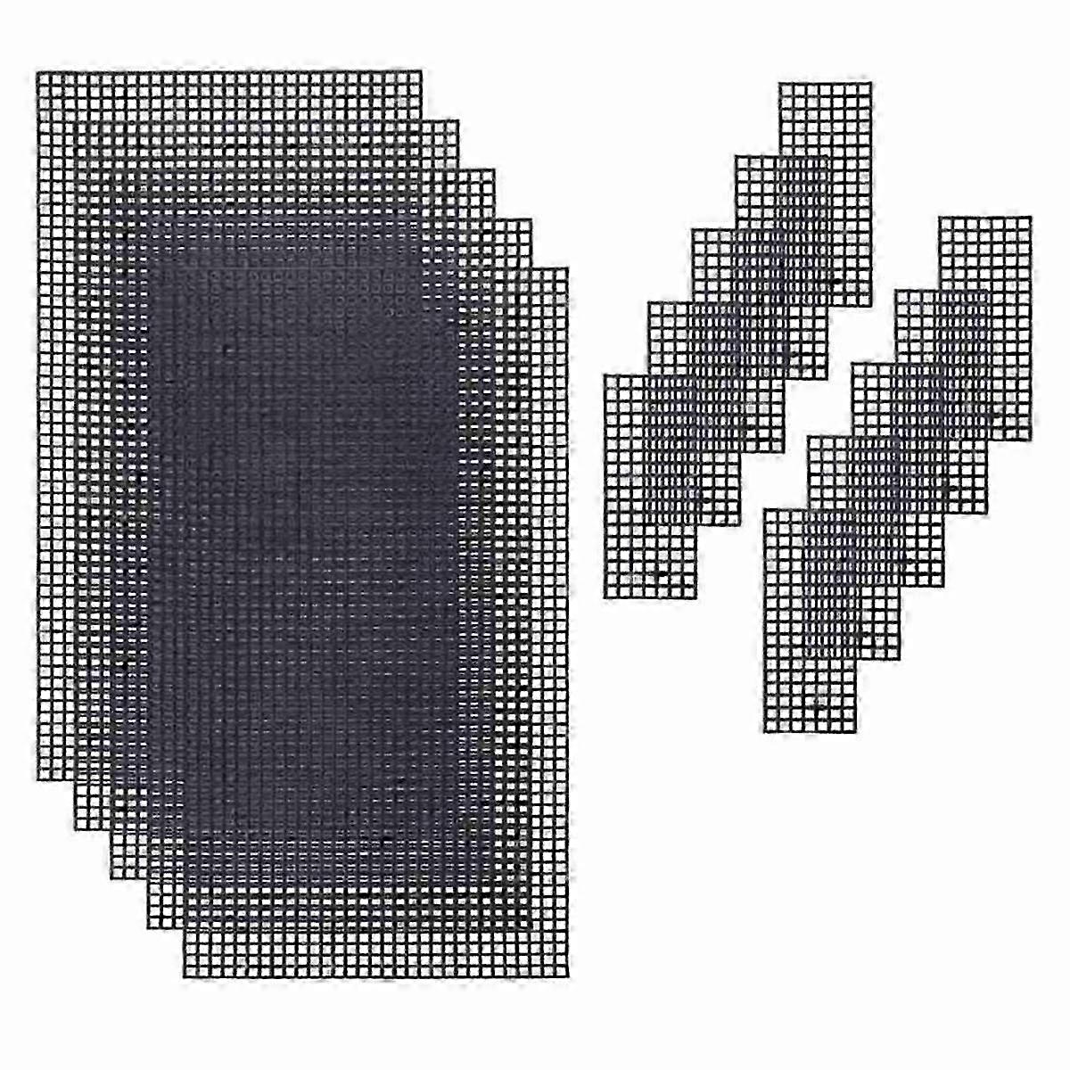 Black Plastic Mesh Canvas Sheets Bag Bottom Shaper Pads Purse Making Template For Acrylic Yarn Craf