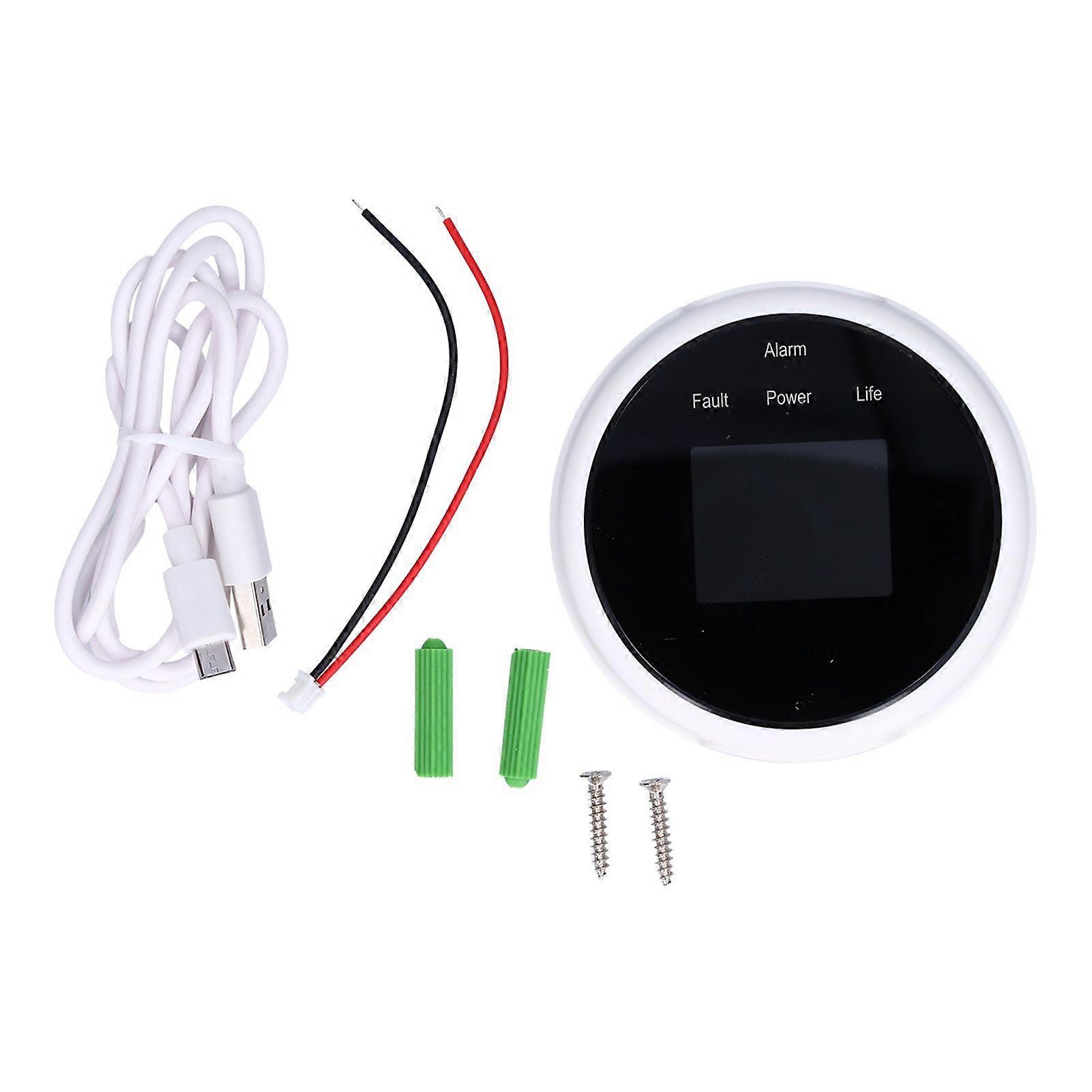 Gas Tester Protect Safety USB Power Supply Accurate Display Rugged Durable Gas Detector