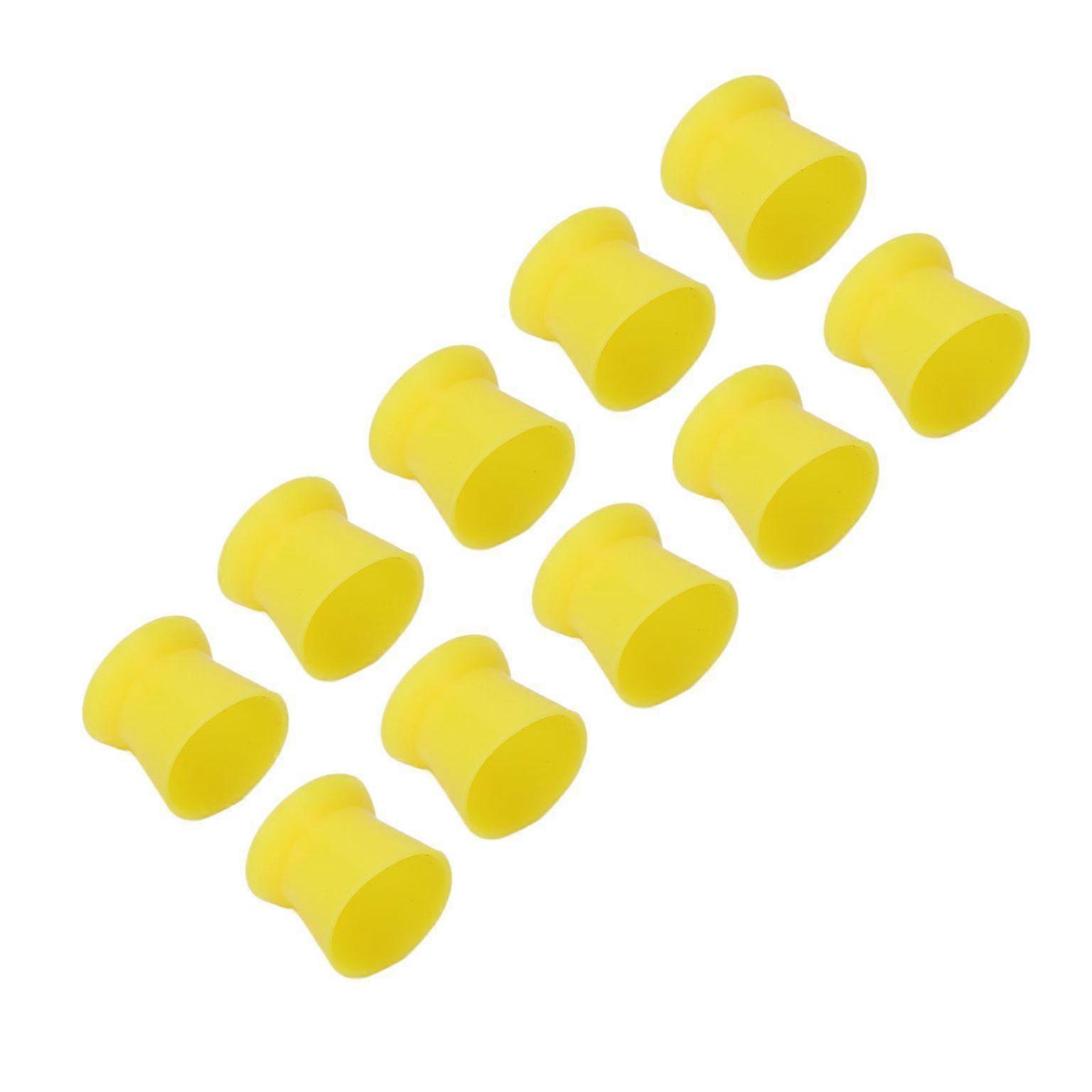 100PCS Disposable Silicone Ink Cups - Plastic Pigment Cups for Easy Use