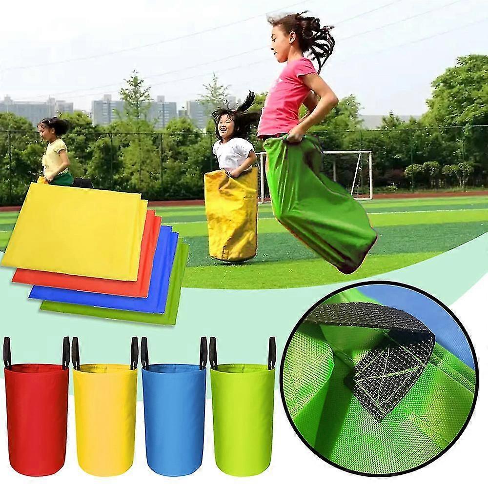 ポテトサックレースバッグ耐久性のある厚くされたサックレースバッグ子供のための屋外芝生ゲーム 誕生日パーティーファミリーゲーム