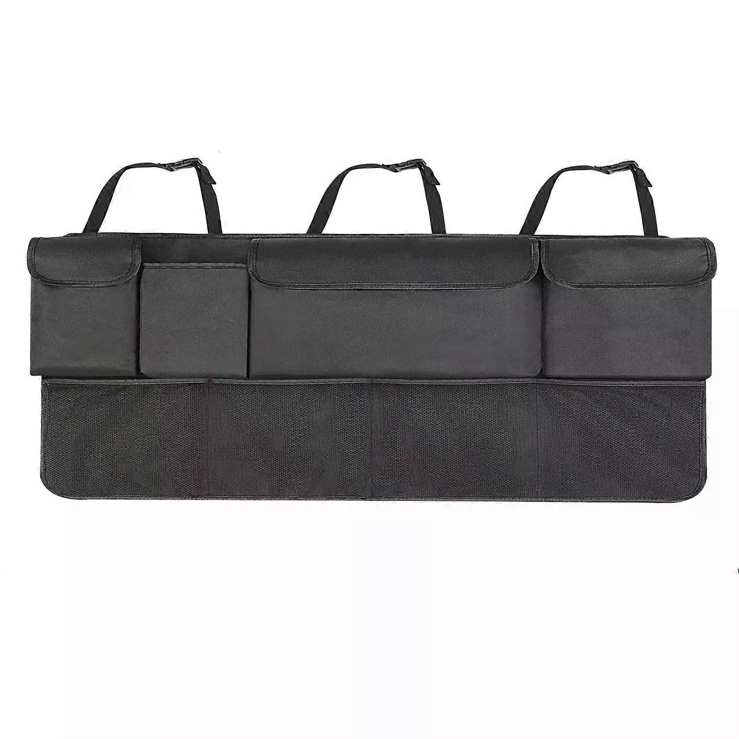 Car Trunk Organizers,Backseat Hanging Organizer with 9 Large Storage Bag,Car Trunk Tidy Storage Bag Organizer