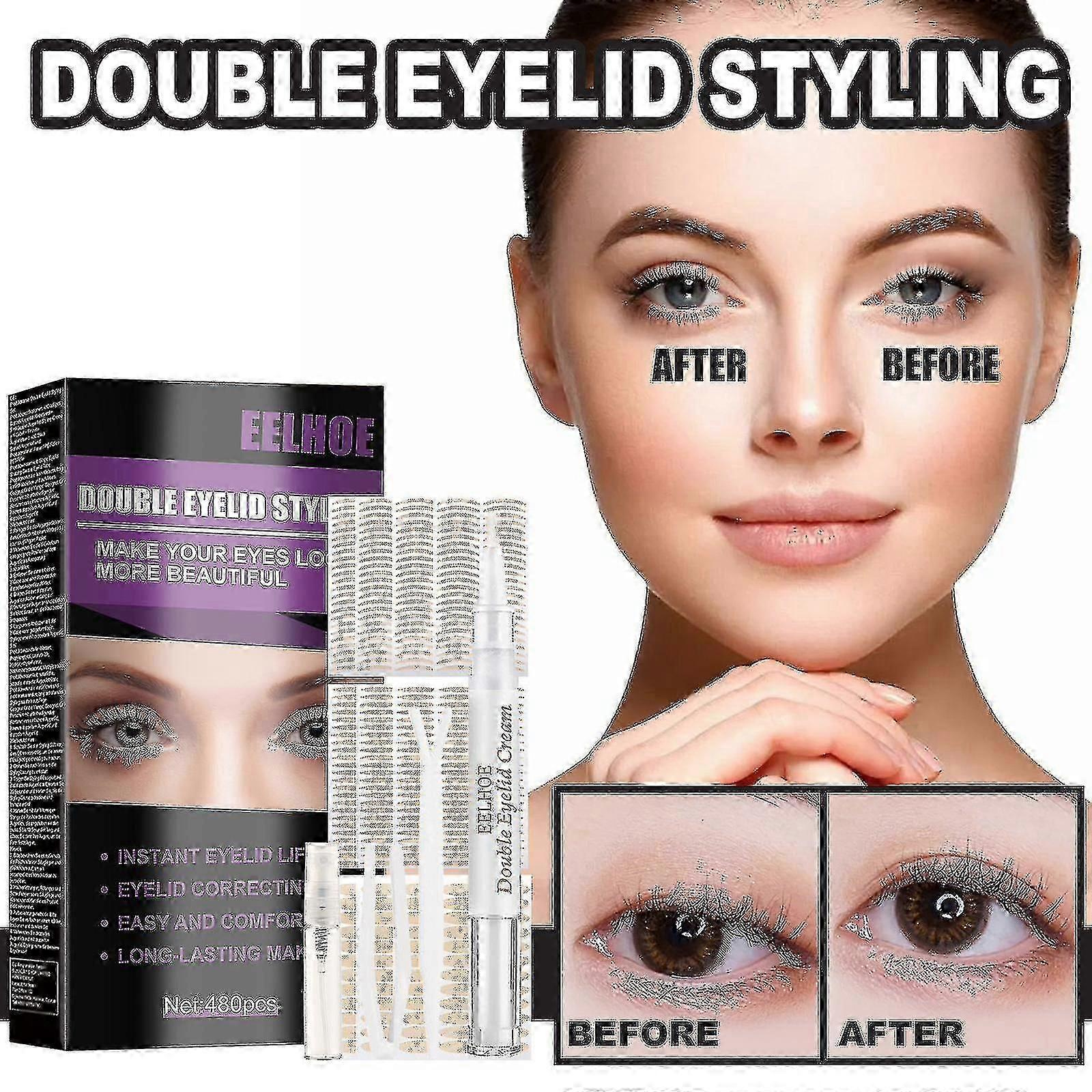 Eelhoe Double Eyelid Styling Eelhoe Double Eyelid Sticker Set Invisible Big Eyelids