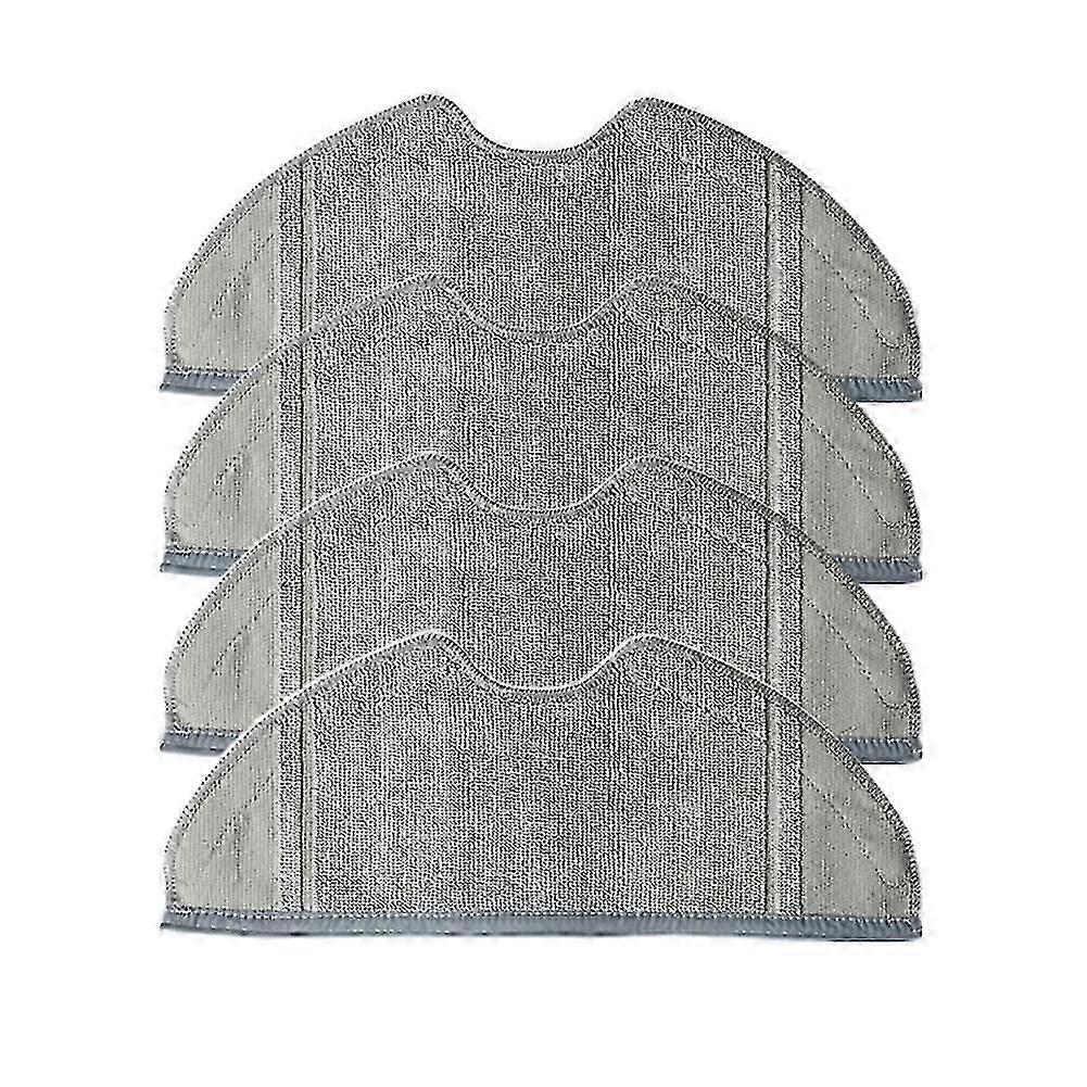 4 Pcs Microfiber Mop Cloth Rag For 360 S5 S7 Robot Vacuum Cleaner