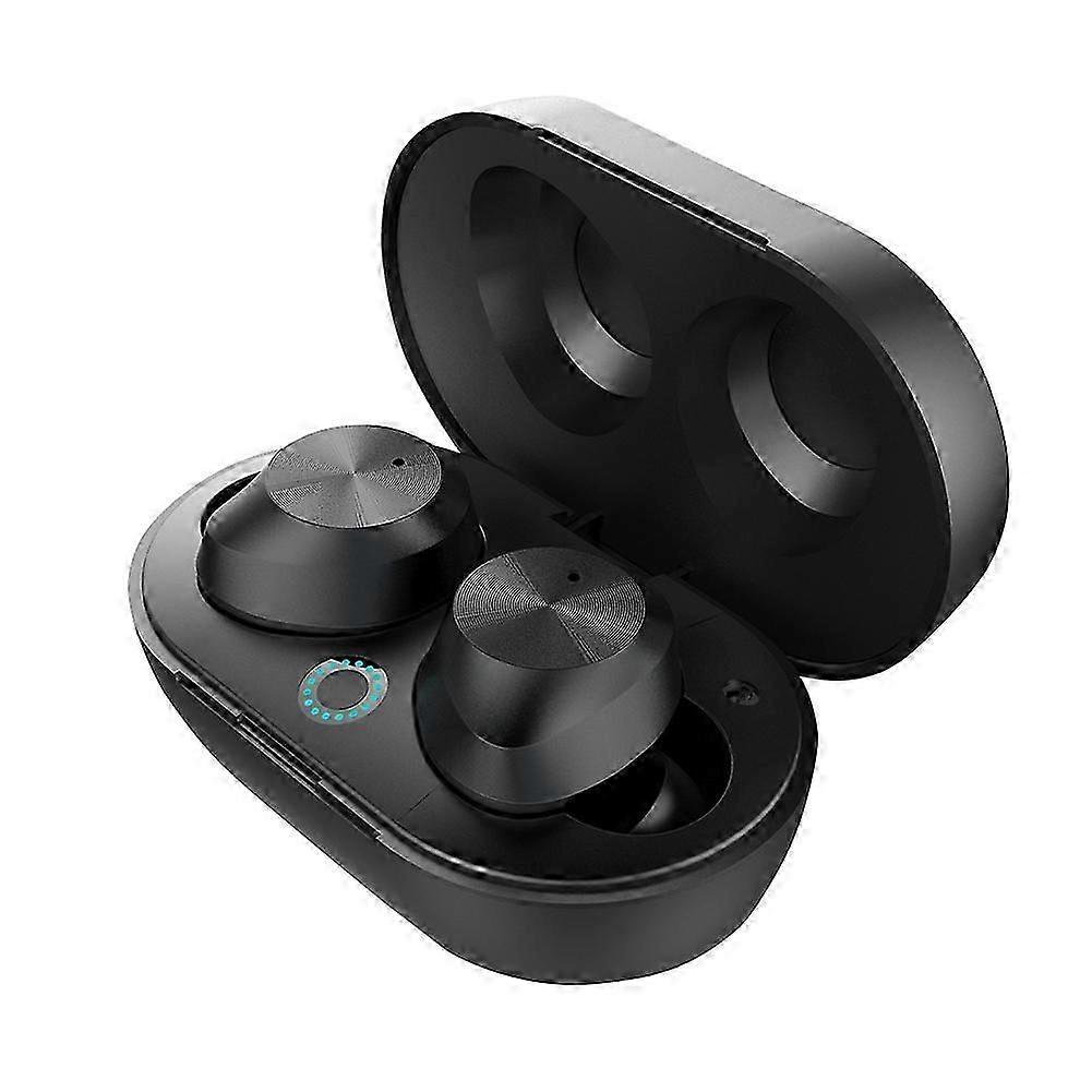 Tws-9 Touch Waterproof Wireless Bluetooth5.0 Headset Charging Hd Earphone Black