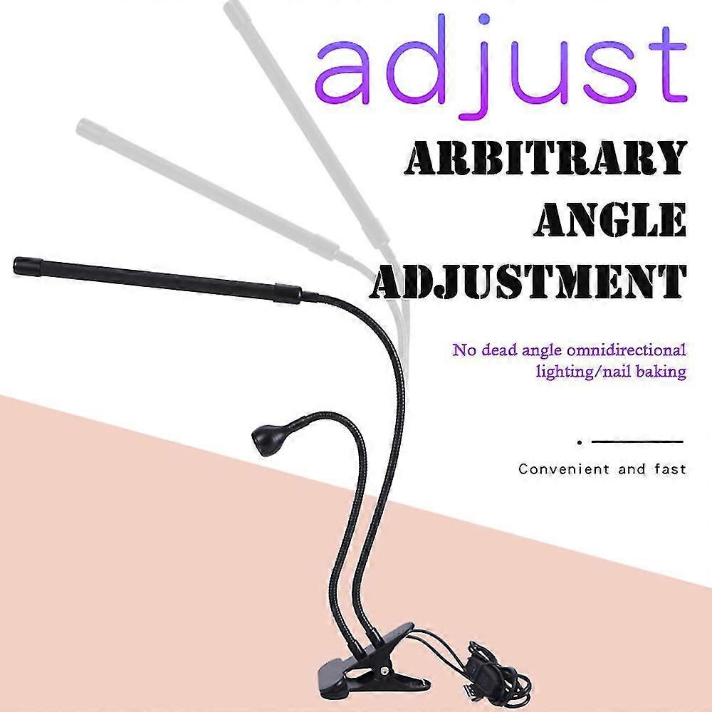 Double Head Nail Light Portable Manicure Lamp Tools for Home