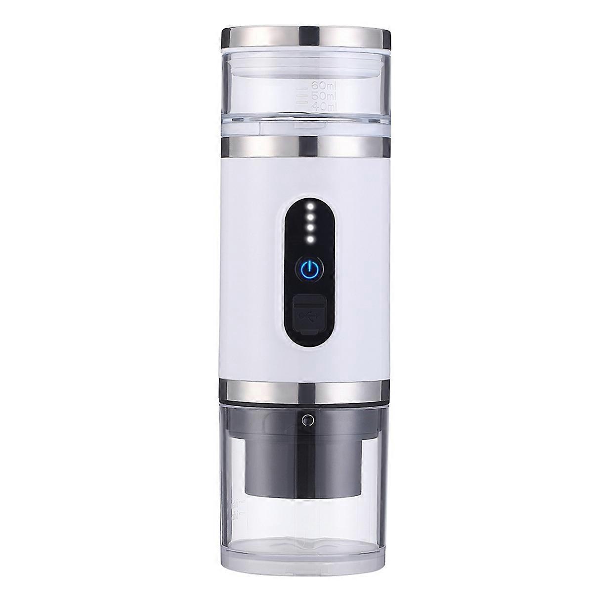 Portable Coffee Maker Electric Espresso Machine High-Capacity (80ml) Non-Heating Version for Campin